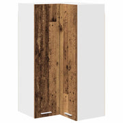 Armadio pensile | Mobile da Cucina Legno Antico e Bianco 57 x 57 x 100 cm
