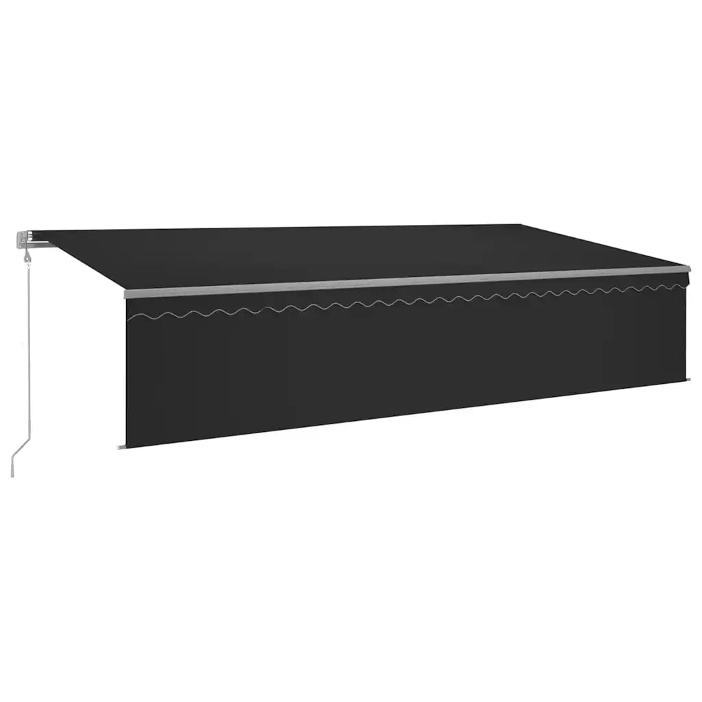 TendaAutomatica con Parasole Sensore Vento e LED 6x3 Antracitecod mxl 96654