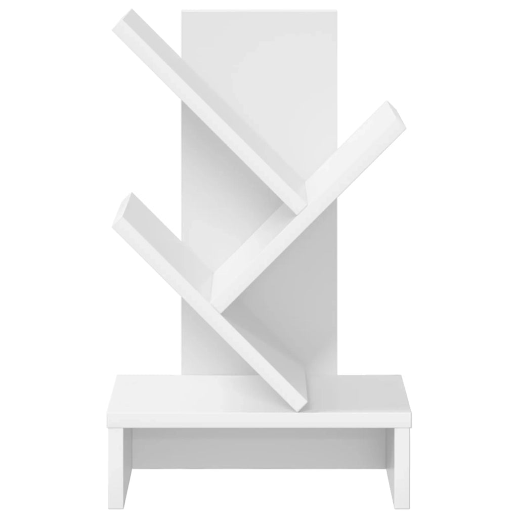Scaffale per Libri a Forma di Albero 3 Strati 30 x 18 x 48 cm 8012356