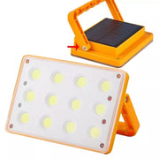 Faro faretto LED con pannello solare ricaricabile torcia da campeggio TA158