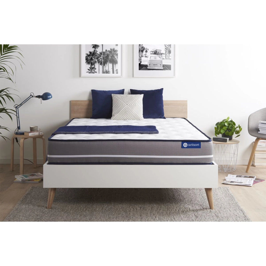 Materasso matrimoniale Actilatex pur 200x200cm - Spessore : 20cm - Lattice e memory foam - Rigido