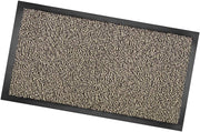 Zerbino Asciugapassi Antiscivolo 90x150 cm Tessitura Morbida Retro Gommato Beige