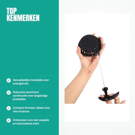 Accessori per DIY - Coordinate di Avvio in Alluminio - Chiave a Sbarre - Cavo di Avvio per Interruttore di Luce - Badgeholder per Cavo di Avvio - Adatto per Motociclette da Pocket - Dimensioni 14,2 x 9,5 cm
