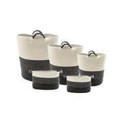 Set ceste cipi cp904pab le panier nero e bianco