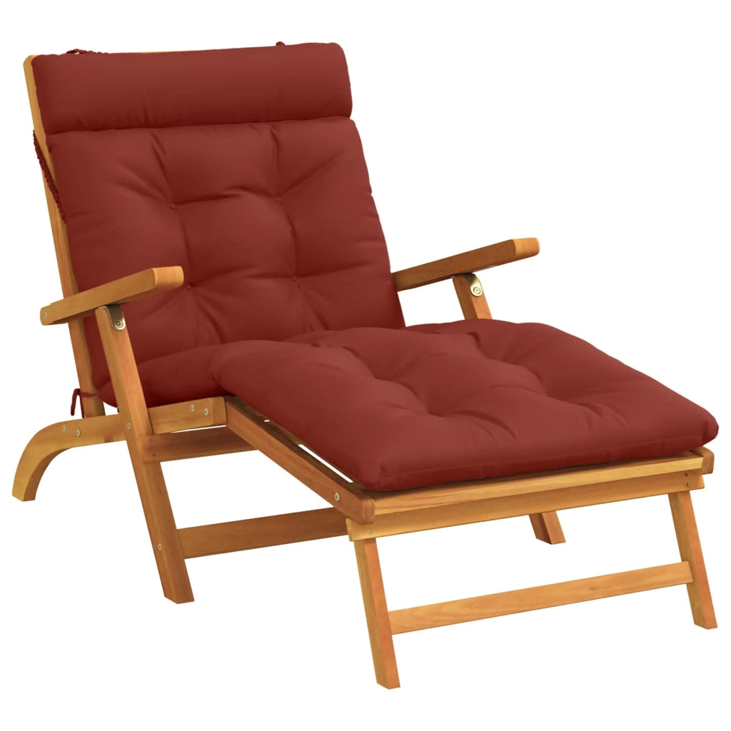 Cuscino per Lettino VIANEN 100% Poliestere Rosso 953934