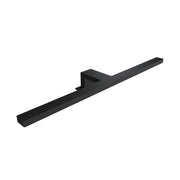 Applique led 30cm universale in abs nero per specchi filolucido e con cornice | Aura