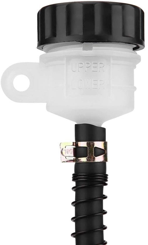 Cilindro di arresto principale in lega di alluminio - Cilindro di arresto principale posteriore - Pompa di freno posteriore - Compatibile con GSXR 600/750/1000/1100/1300 - Disegno resistente alle sollecitazioni - Pompa di freno