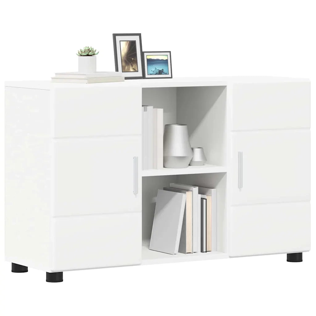 Credenza FLORIN Bianco 88,5 x 30,5 x 55,5 cm Legno multistrato 880291