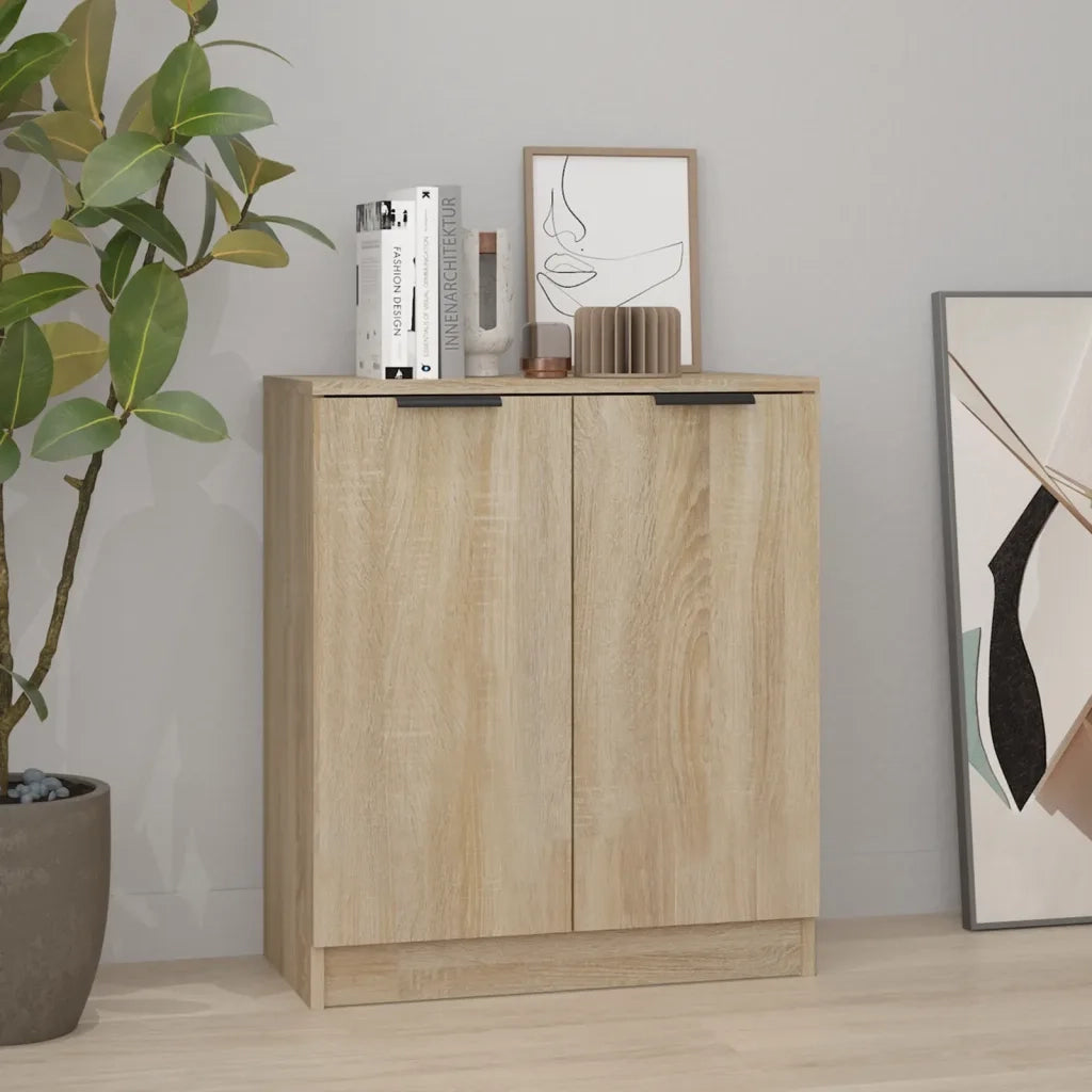 Credenza Rovere Sonoma 60x30x70 cm in Legno tecnico
