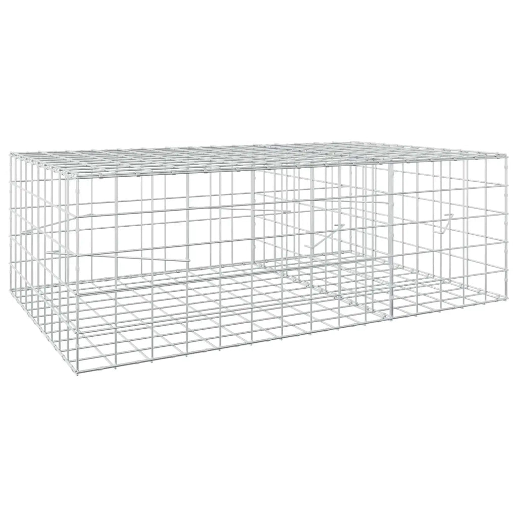 Gabione con Filo da 3,5 mm e Rete da 10x10 cm 150x100x50 cm 3463365