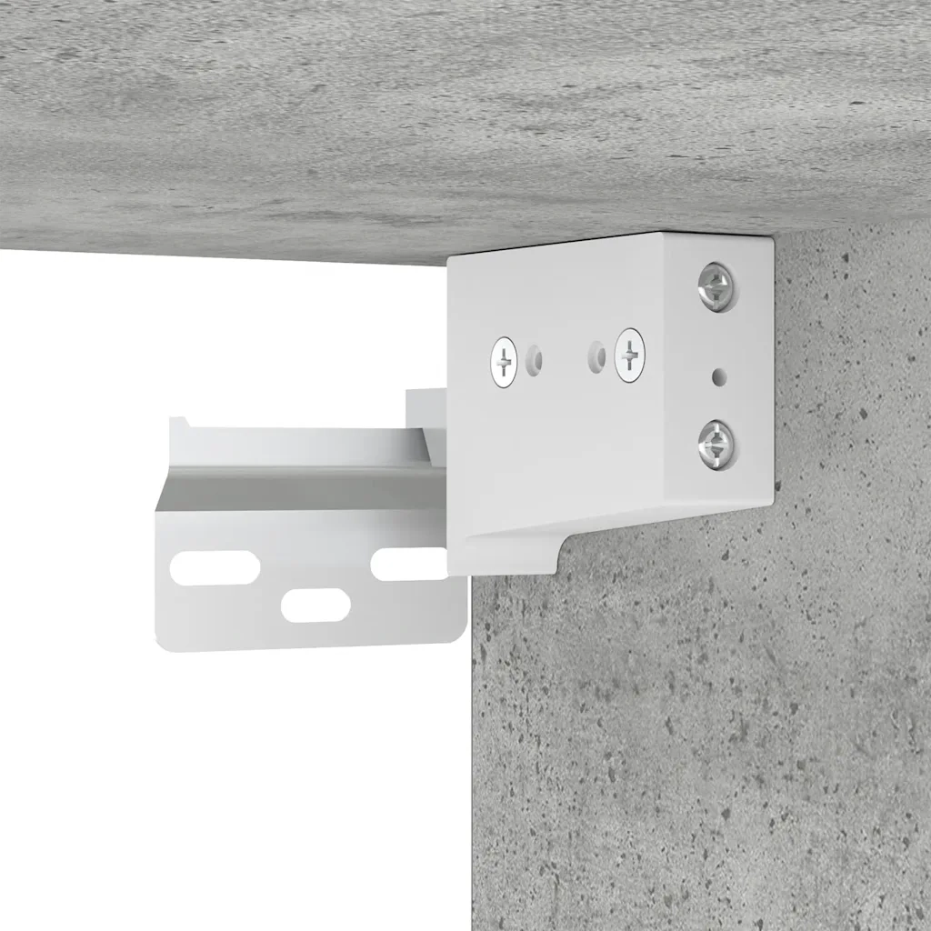 Set di Mobili Porta TV 7 pz Grigio Cemento in Legno Multistrato 3114513