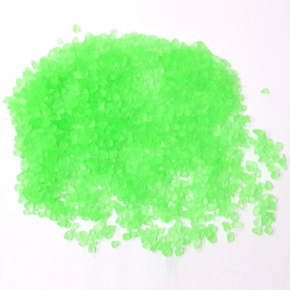 Trade Shop - Sassolini Pietre Sassi Sabbia Verde 500g  0728 Decorazione Acquario -