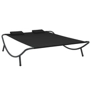 Lettino Prendisole in Tessuto Nero cod mxl 68802