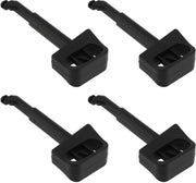 Manicotto di Cerniera a Levatura - 4 Pezzi - Compatibile con Husqvarna 36/41/136/137/141/142 - Materiale Plastico - Alta Durata - Componente di Accoppiamento di Cinghia