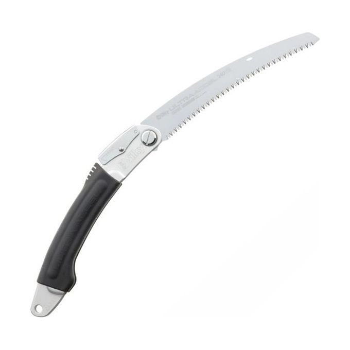 Silky 446-24 Ultra Accel Curve Sega da Potatura Richiudibile lama curva 24 cm 7.5 denti Acciaio Giapponese colore Rosso