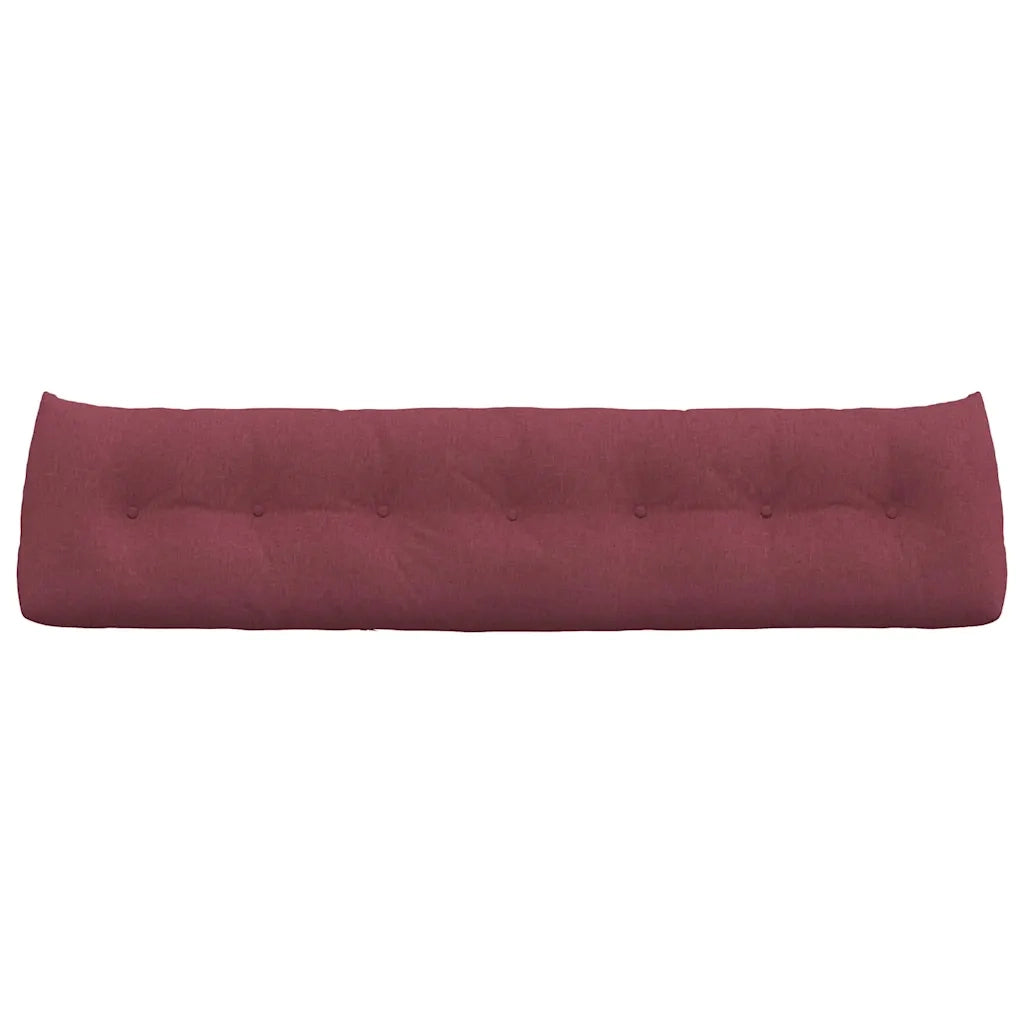 Cuscino per Schiena Rosso Vino 200 x 24 x 50 cm Tessuto 42014589