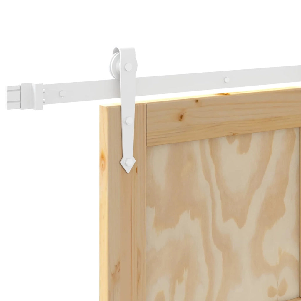 Porta scorrevole ORKDAL 83 x 232 cm Legno Massello di Pino 3445571