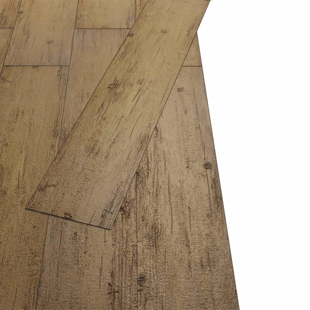 Tavole per Pavimenti 18 pz Marrone Noce 5,26 m2 PVC CFW4232079