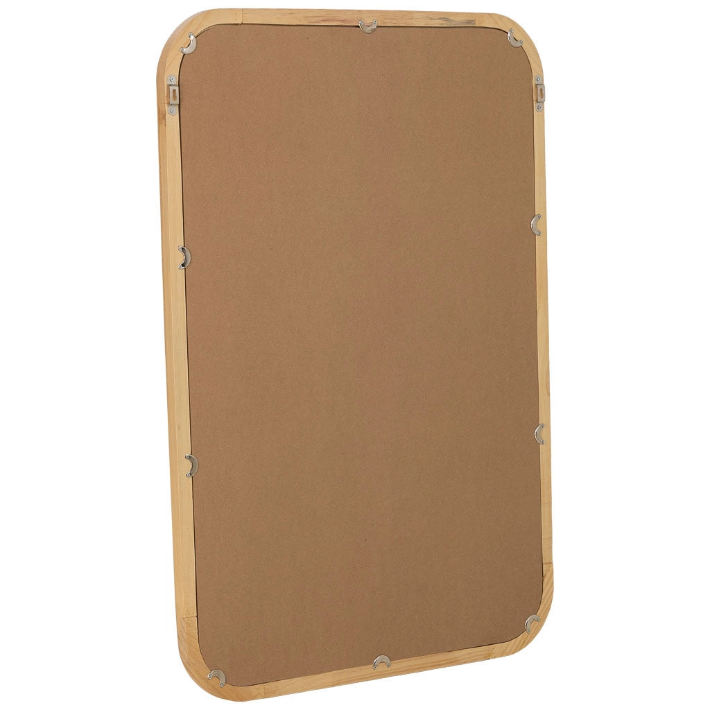 Specchio in legno marrone 70x2,5x100h cm