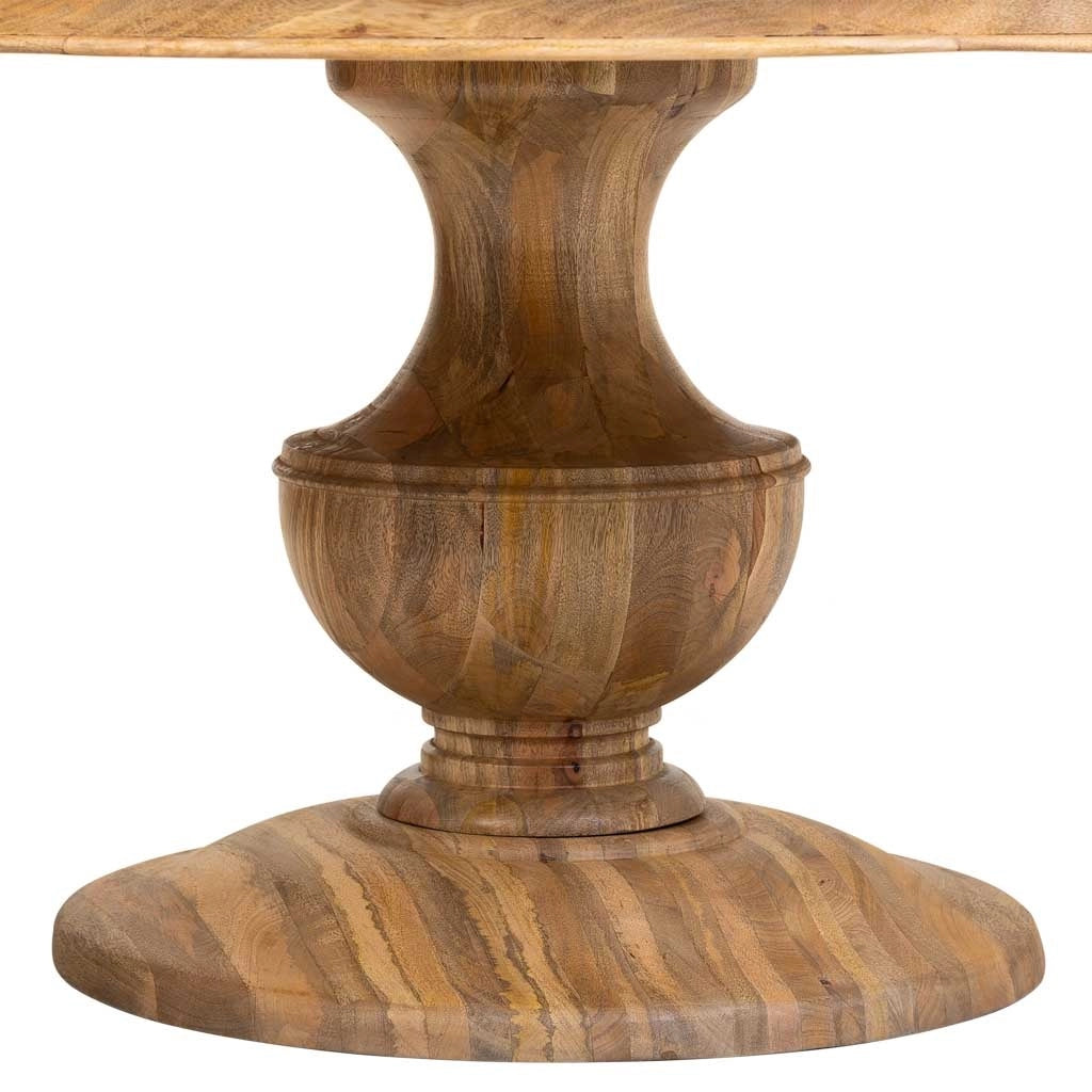 Tavolo da pranzo in legno marrone 150x77