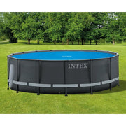 INTEX Copertura Solare per Piscina Blu 470 cm in Polietilene 93302