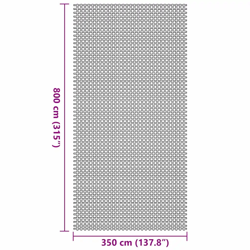 Tappeto da Tenda Blu 800 x 350 cm Poliestere 42002786