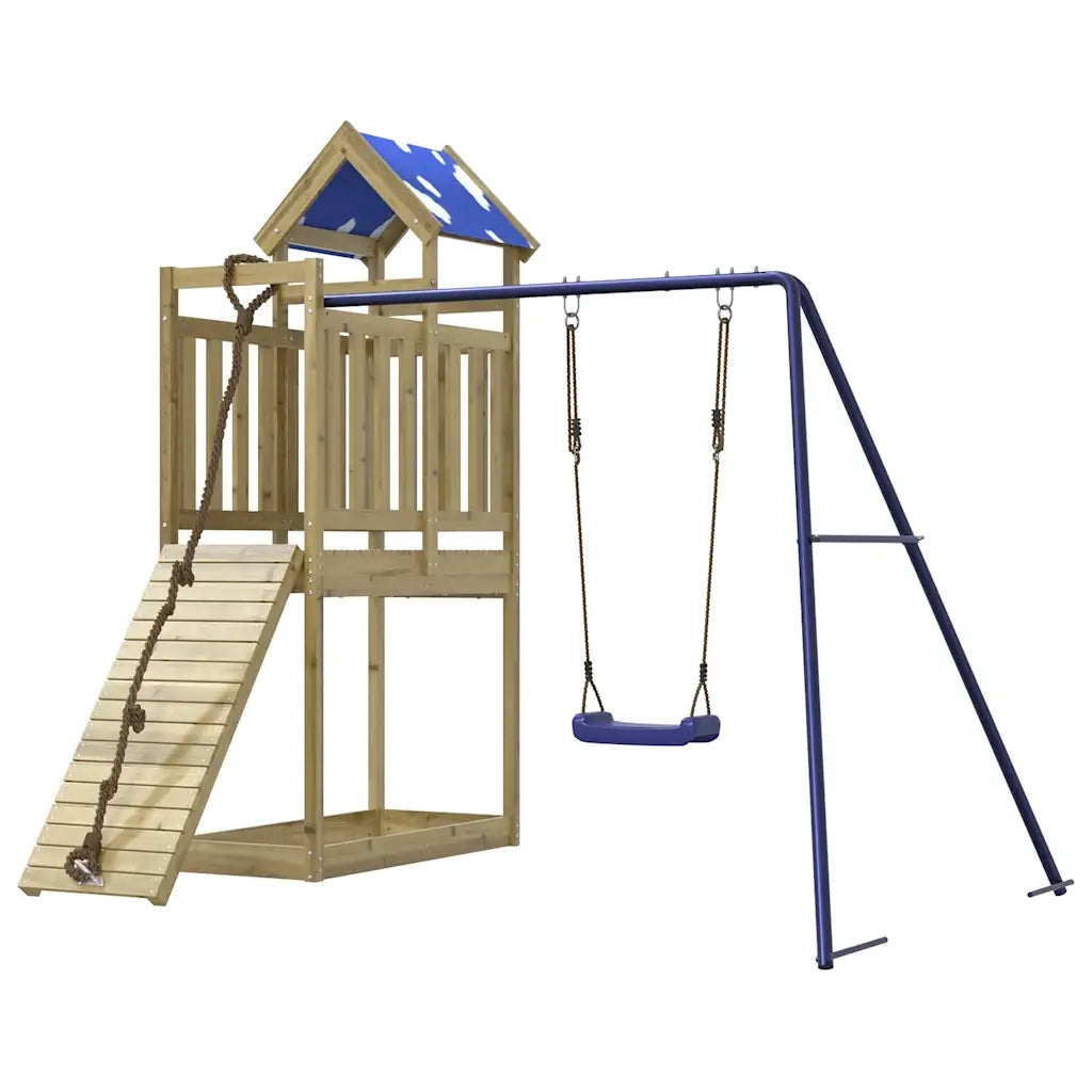 Set da Gioco da Esterno in Legno di Pino Impregnato 3279225