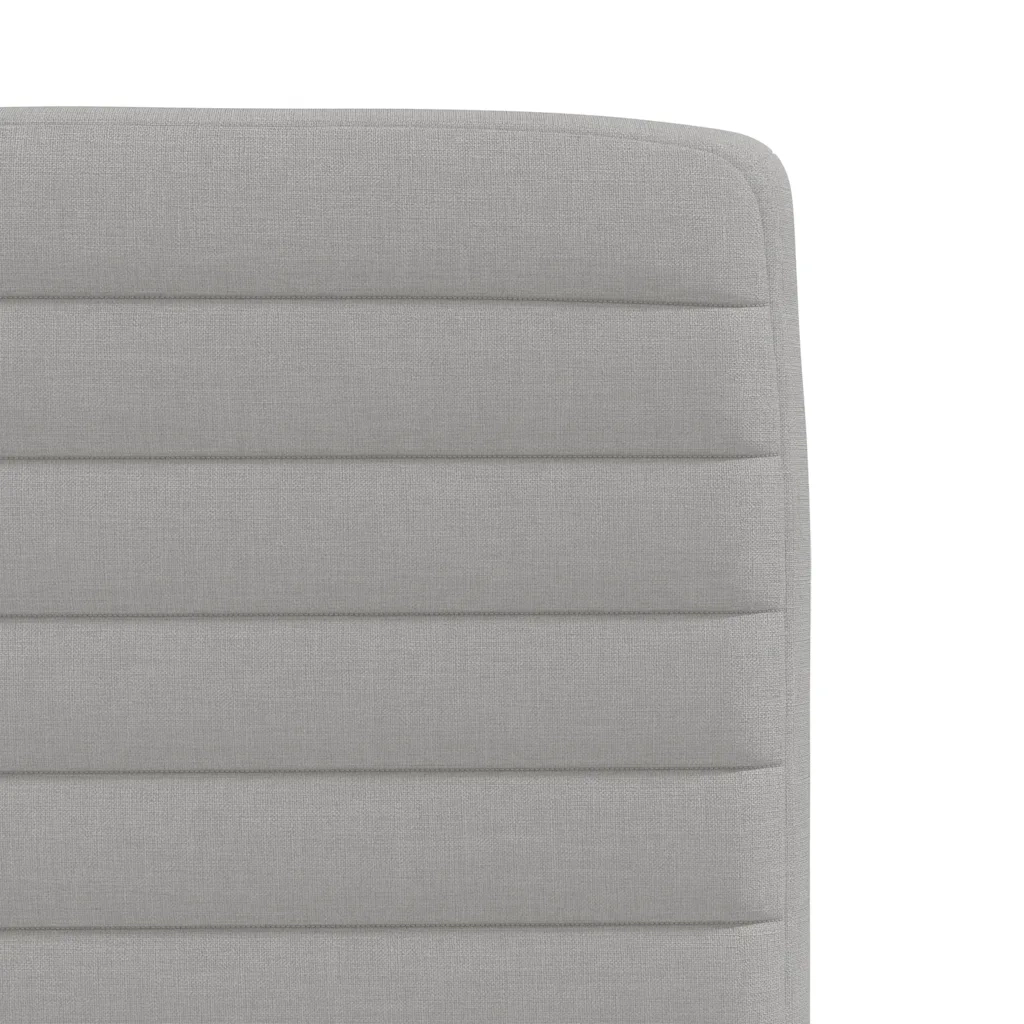 Sedie da Pranzo 6 pz Grigio Nuvola in Tessuto 3315553