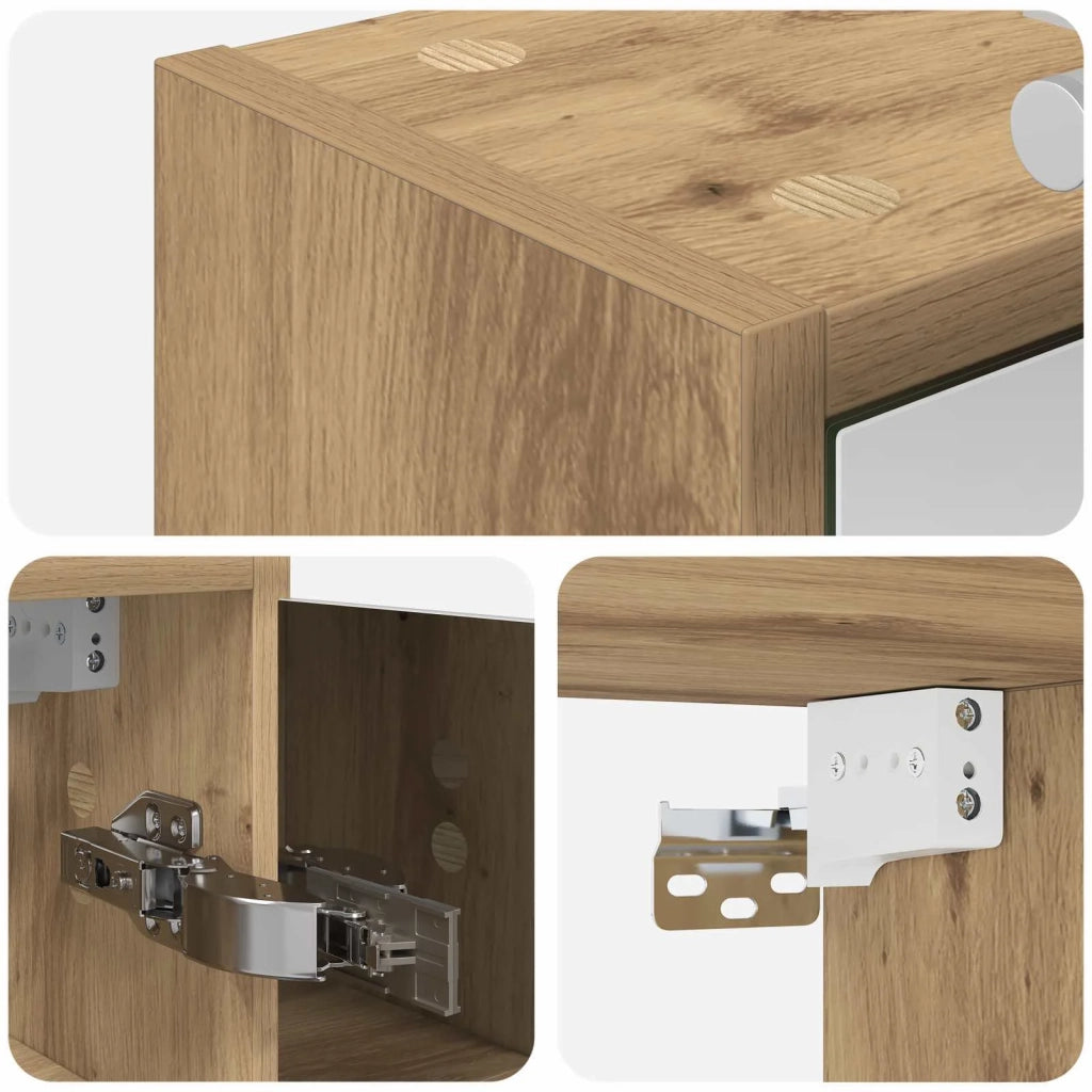 Mobiletto per specchio da bagno Rovere Artigianale 889182