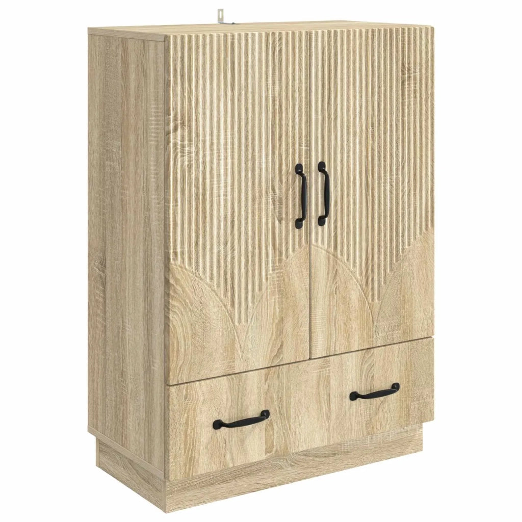 Credenza Rovere Sonoma 66 x 34,5 x 92 cm Legno ingegnerizzato