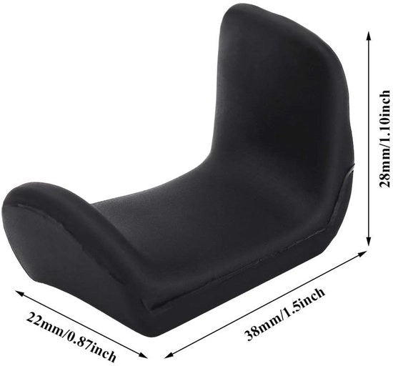 Supporto per il mignolo in gomma - Sostegno per il mignolo - Flessibile - Resistente alle scalfitture - Duraturo - Sensazione di comfort durante il porto - Supporto per il mignolo