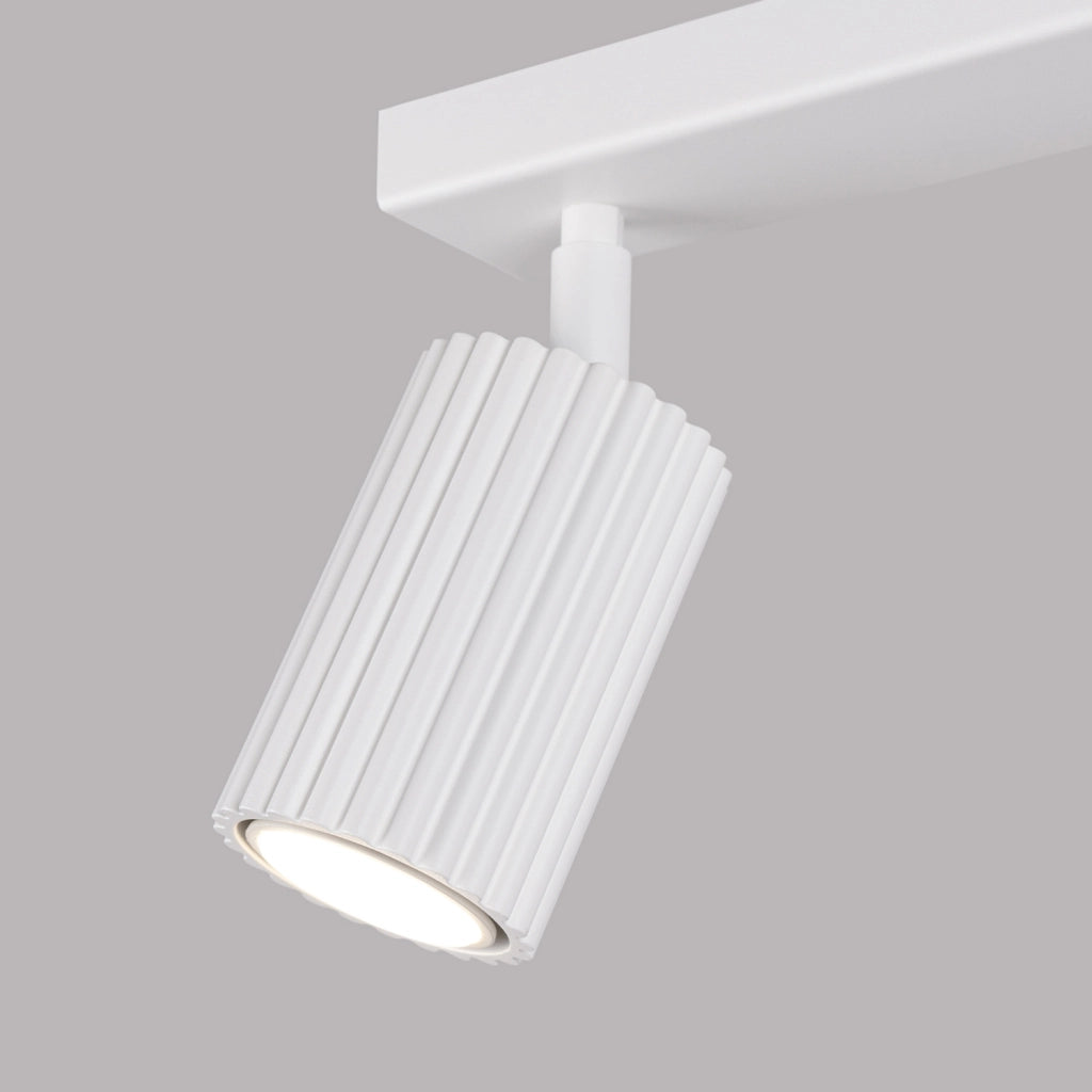 Plafoniera barra bianca 30cm 2 spot GU10 GRAVIO Pure Lume