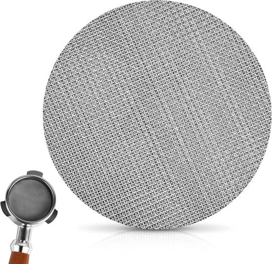 Filtro a puck riciclabile, schermo sostitutivo per portafiltro da 58 mm, acciaio inossidabile