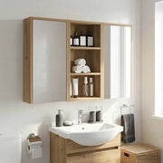 Armadio da bagno a muro Rovere Artigianale 30 x 16 x 62,5 cm 889342