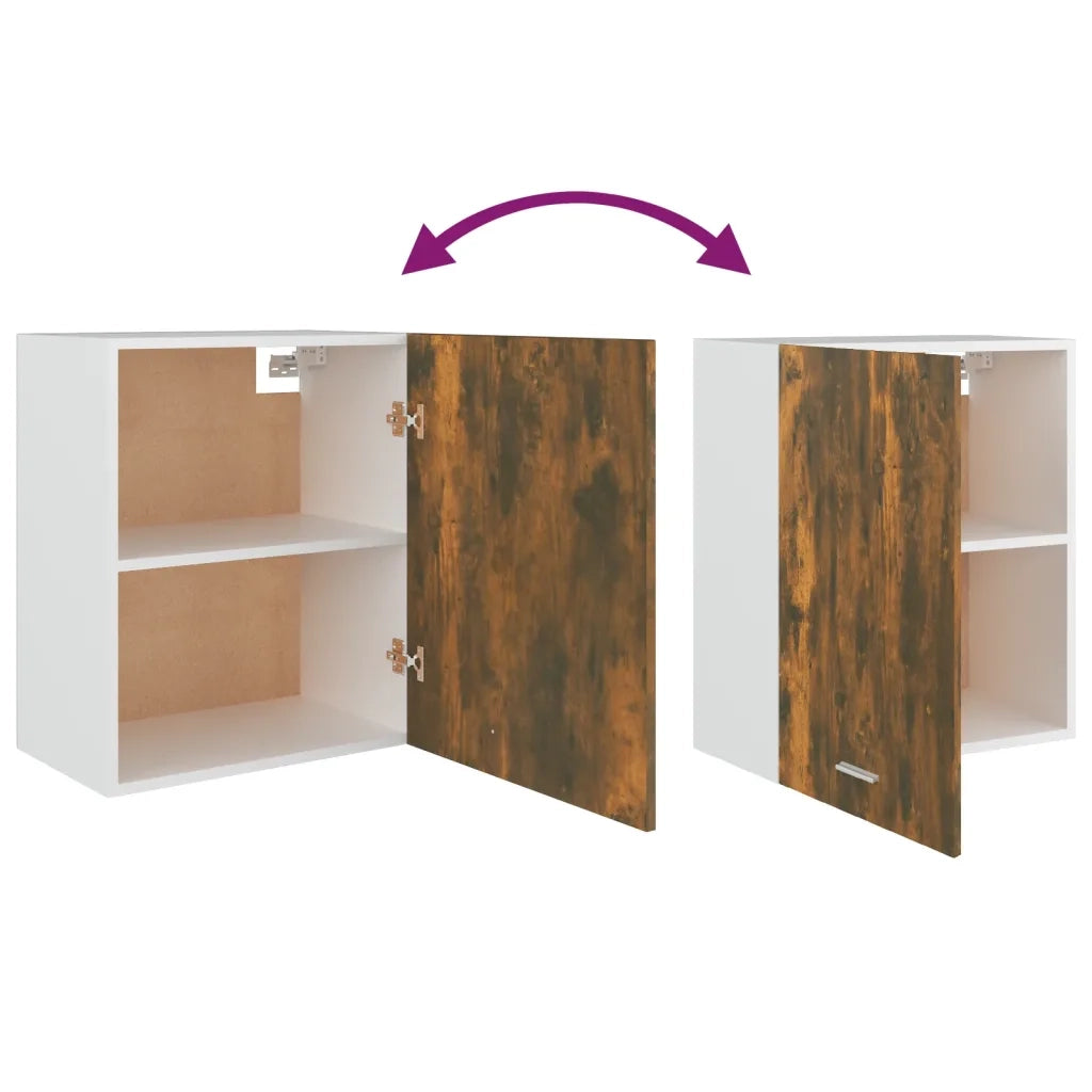 Mobile Pensile Rovere Fumo 50x31x60 cm in Legno Multistrato cod mxl 70979