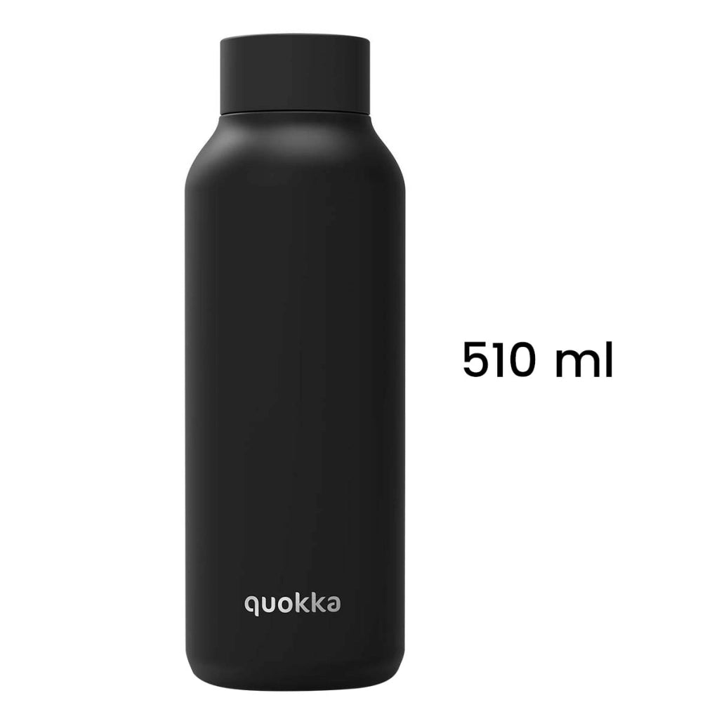 Bottiglia Termica 510 ml a Doppia Parete Ermetica Nero Quokka