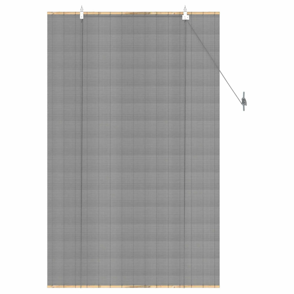 Tenda a rullo Grigio 90 x 160 cm Bambù 42039722