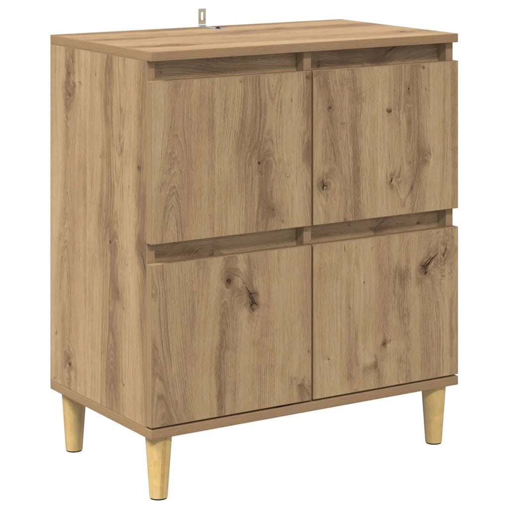 Sideboards 3 pz Rovere artigianale 60 x 35 x 70 cm 3415574