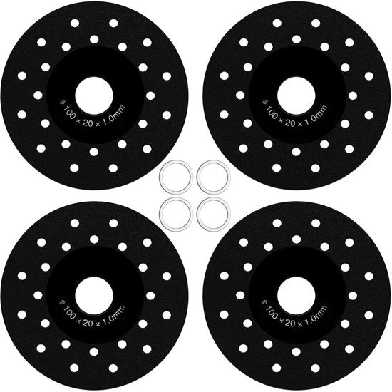 Disco abrasivo Premium Qualità - Lame 125mm - Macchina per la lama - Disco abrasivo per metallo - Disco abrasivo per legno - Alta durata