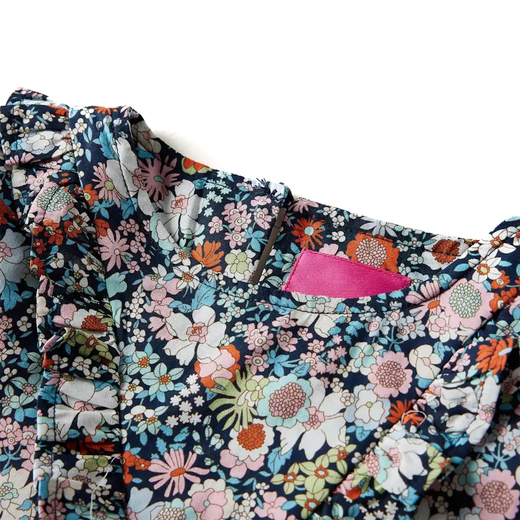 Camicia da Bambina a Maniche Lunghe Blu Scuro 104 14375