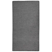 Tappeto da Esterni a Tessitura Piatta 80x150 cm Grigio 340771