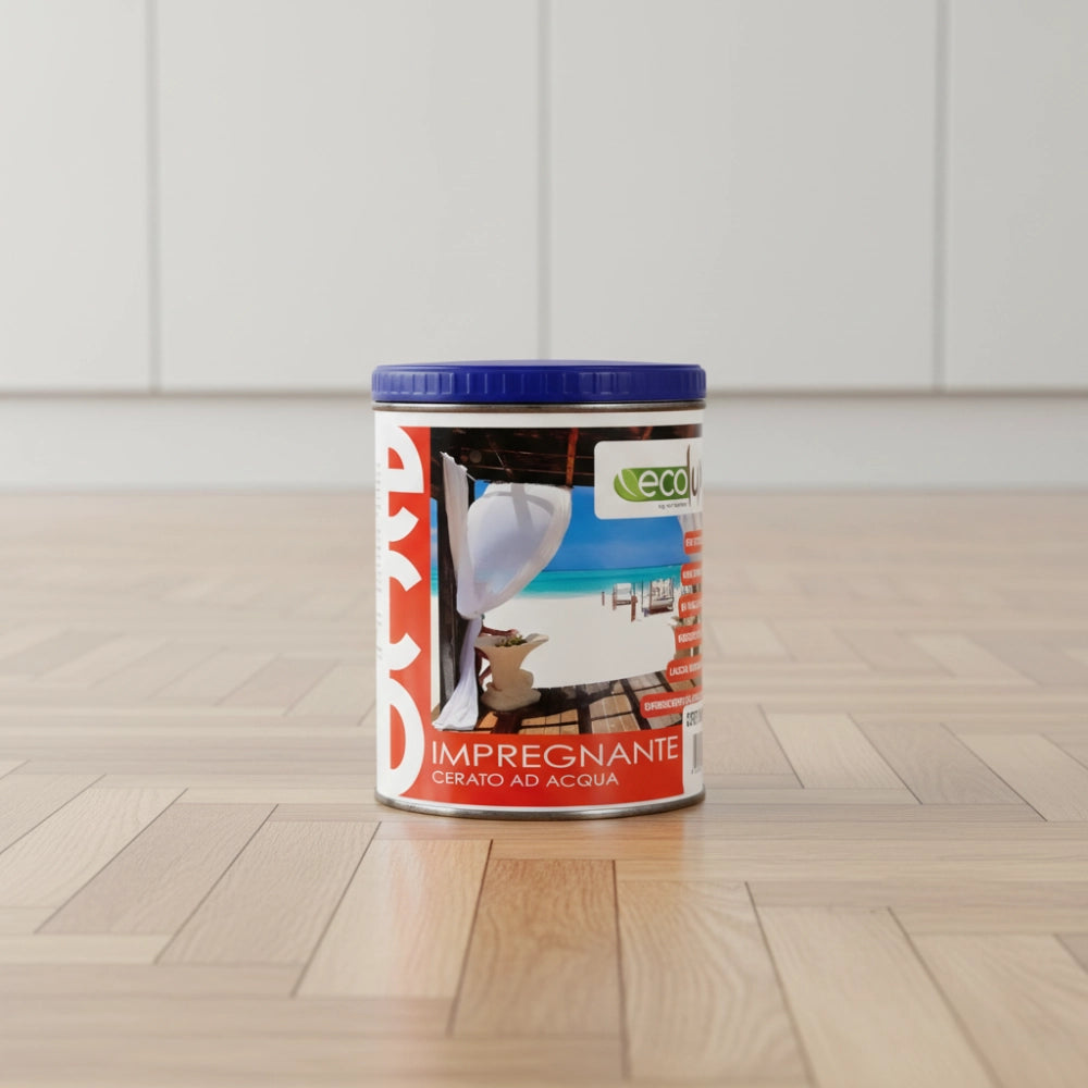 Ecolux impregnante trasparente cerato fondo protettivo legno *** formato 0,750 lt, confezione 1