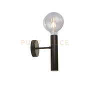 Lampada da parete Dulwich - Metallo nero
