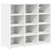 Scarpiera | Mobile per scarpe Bianco 77,5 x 30 x 67 cm Legno multistrato