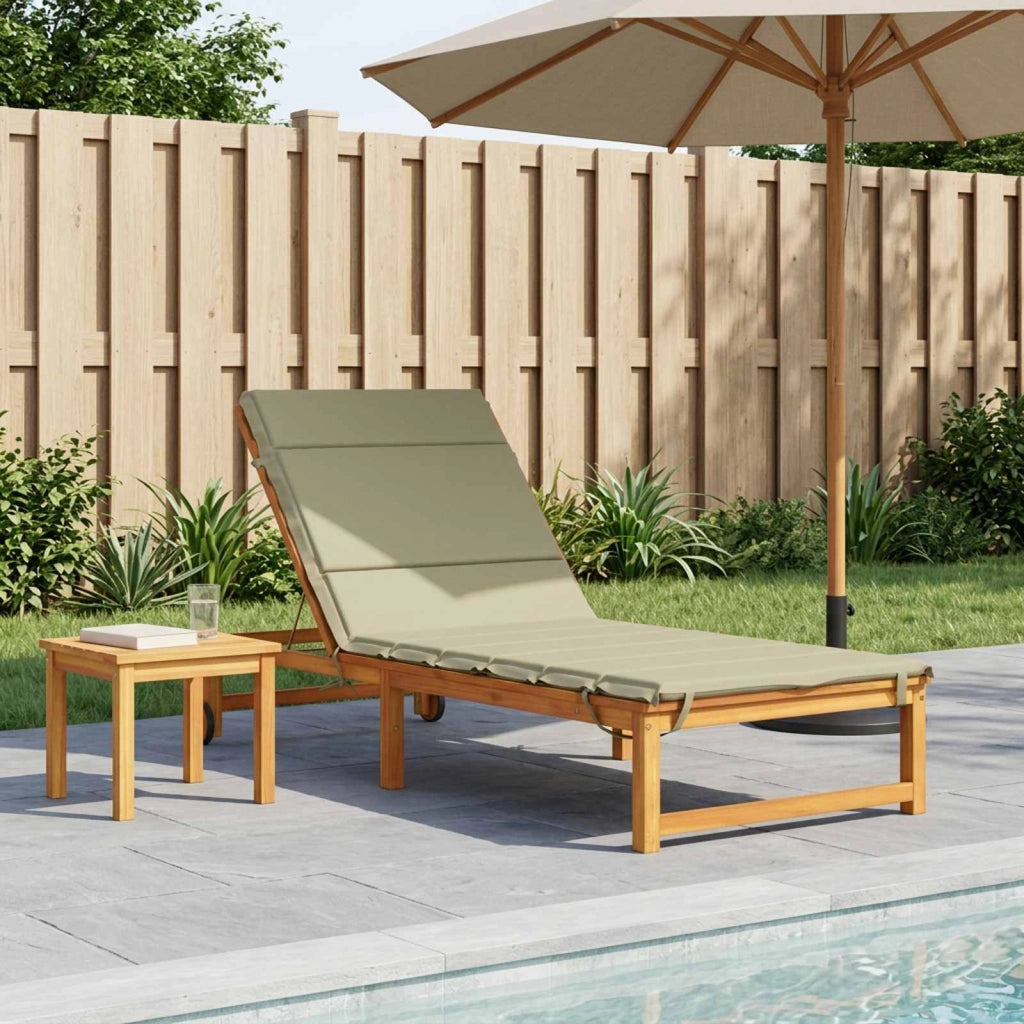 Cuscino per Lettino GEMERT 100% Poliestere Verde chiaro 948588