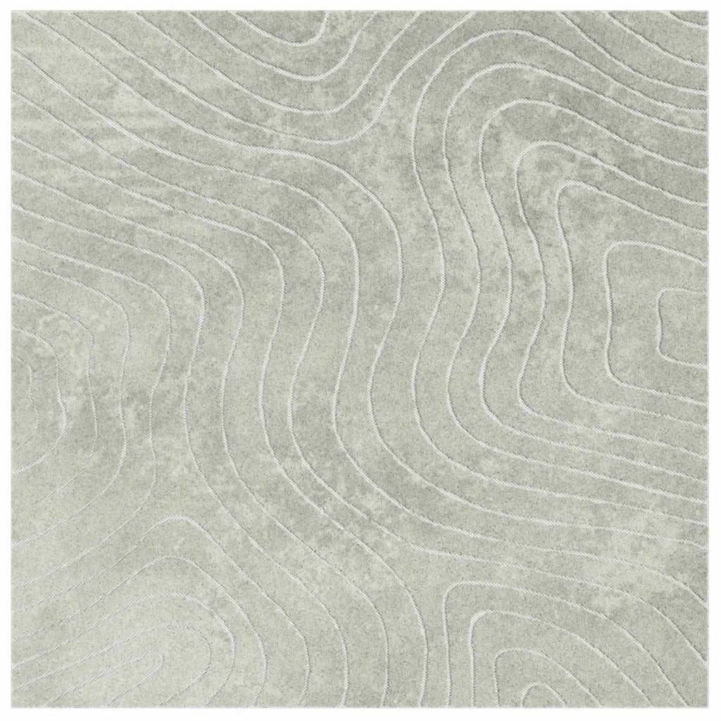 Tappeti per area Quadrato PALMERAS Verde 240 x 240 cm