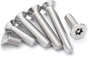 Serie di viti a Torx in acciaio inossidabile - 10 pezzi - M6x50mm - 304 acciaio inossidabile - resistente alla corrosione - viti di fissaggio