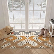 Mattezza Antislittamento 60 x 90 cm, Panno di Porta Antiscivolo, Panno di Porta con Trappola per la Sporcizia, Copertura per Porta, Copertura per Tappeto, per Interno, Esterno, Salotto, Corridoio, Piazzetta Interna