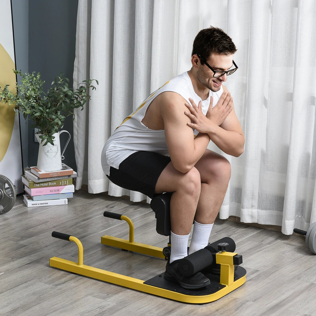 Sedia da Palestra Multifunzionale 3 in 1 ¨C zephmum ¨C Giallo
