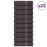 Asciugamani da Bagno 25 pz 100x150 cm 360 g/mÂ² 100% Cotone